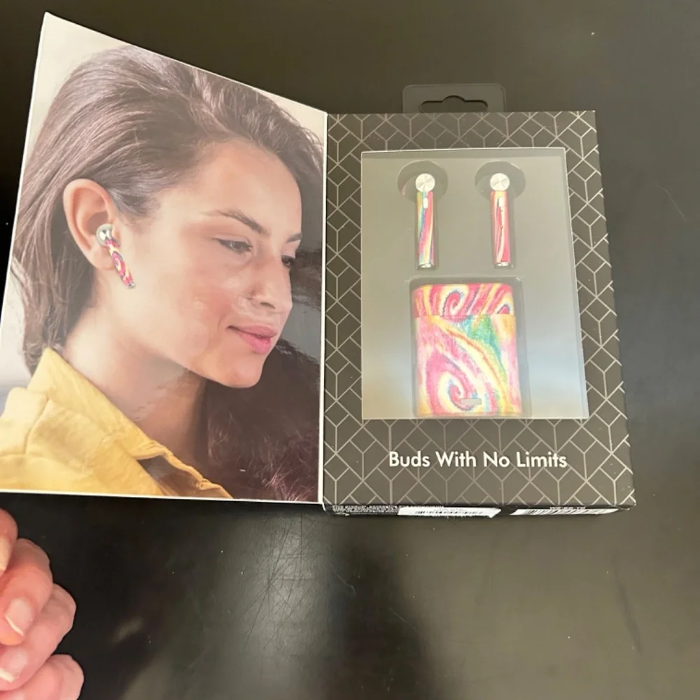 Fun Buds Tie Die EarPods. NWT